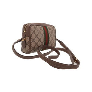 Gucci Ophidia Supreme Shoulder Beige Brown GG Bag